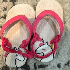 Pinky with a unicorn baby sandals size 5-6